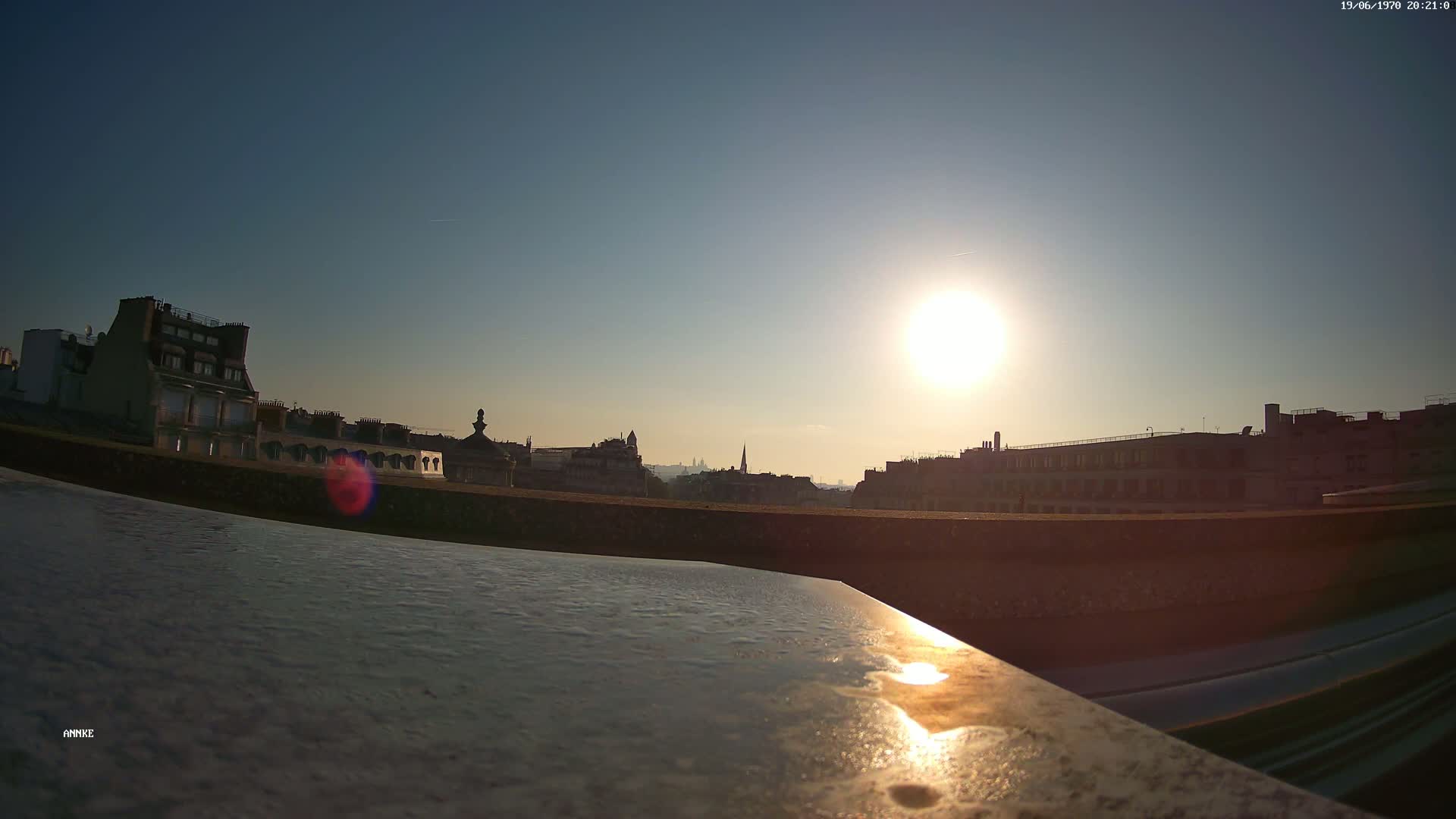 Paris Skyline Live Cam - Paris, Métropole du Grand Paris,  Île-de-France, France