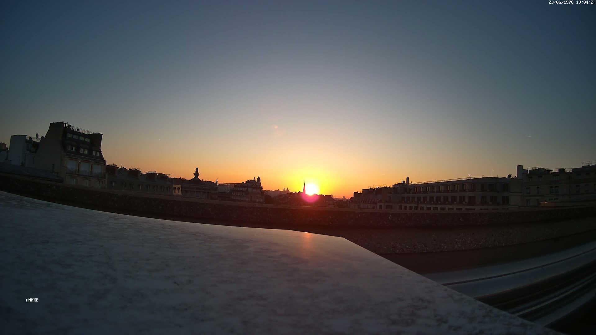 Paris Skyline Live Cam - Paris, Métropole du Grand Paris,  Île-de-France, France