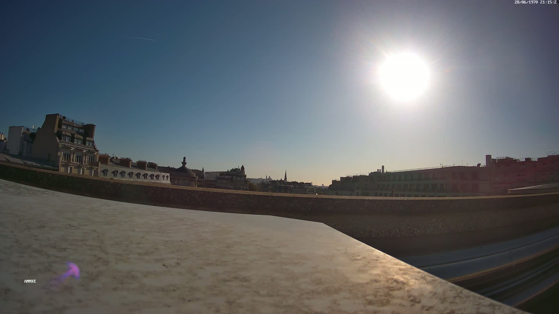 Paris Skyline Live Cam - Paris, Métropole du Grand Paris,  Île-de-France, France