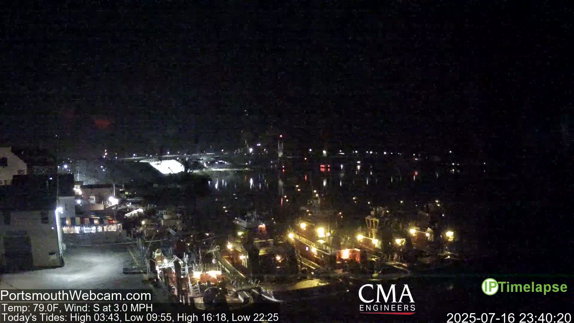 Old Harbor Tugboats & Shipping Live Cam -  Portsmouth, New Hampshire, USA