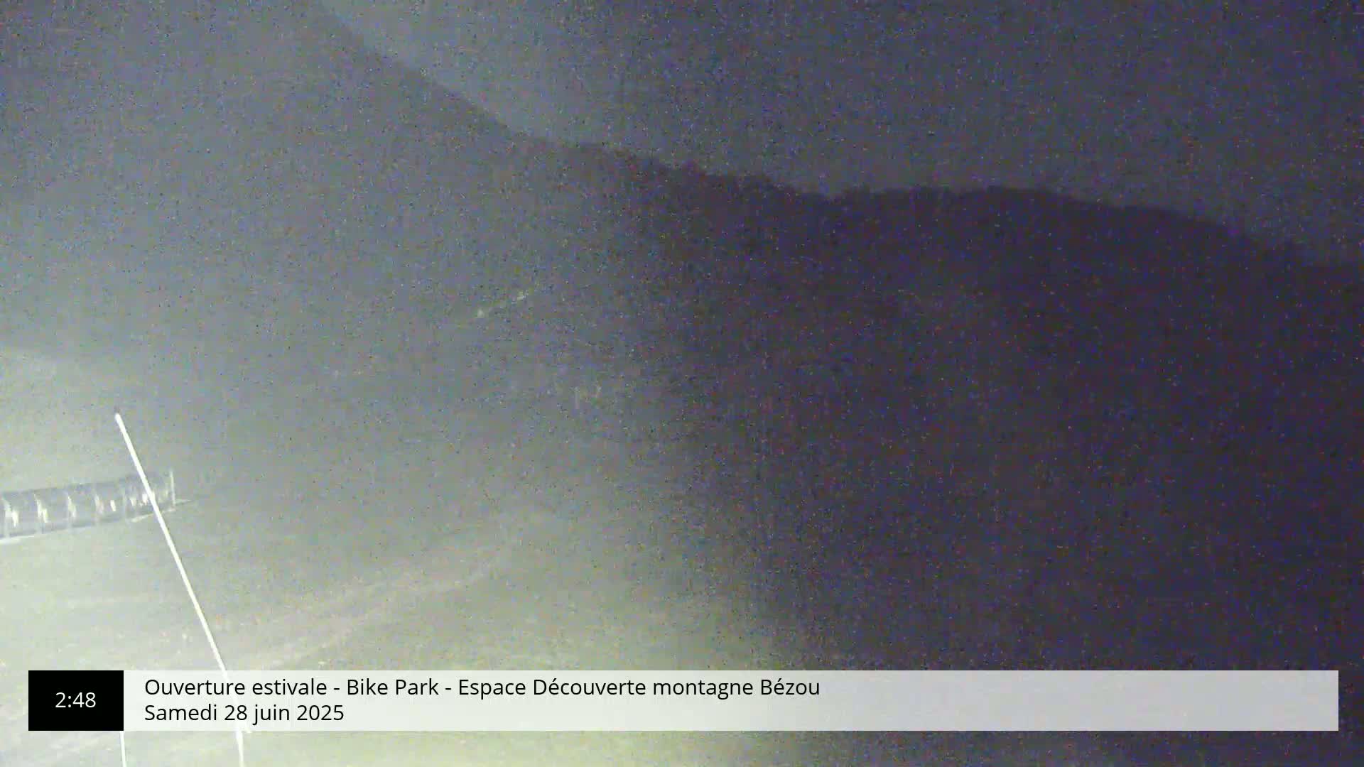 Gourette, 1100 m Espace Bezou Ski Slopes Live Cam - Eaux-Bonnes,  Pyrenees-Atlantiques, Nouvelle-Aquitaine, France 