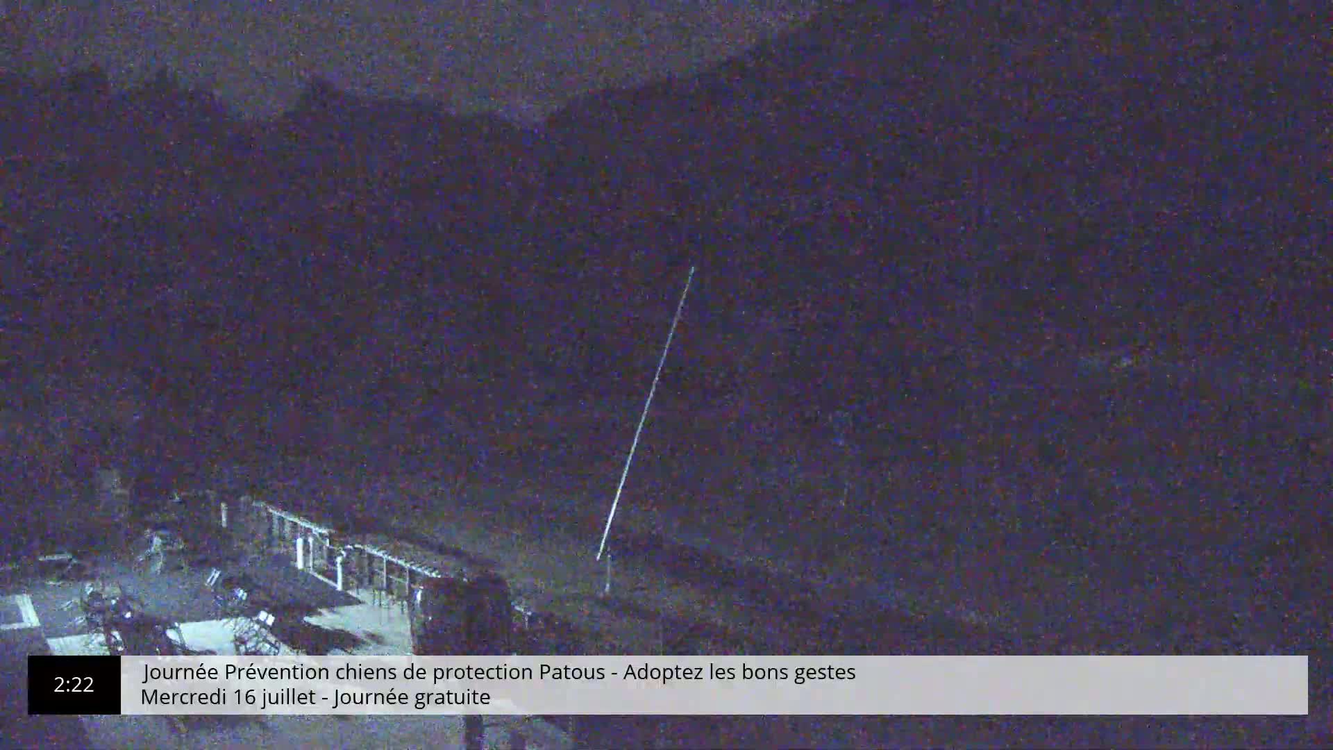 Gourette, 1100 m Espace Bezou Ski Slopes Live Cam - Eaux-Bonnes,  Pyrenees-Atlantiques, Nouvelle-Aquitaine, France 