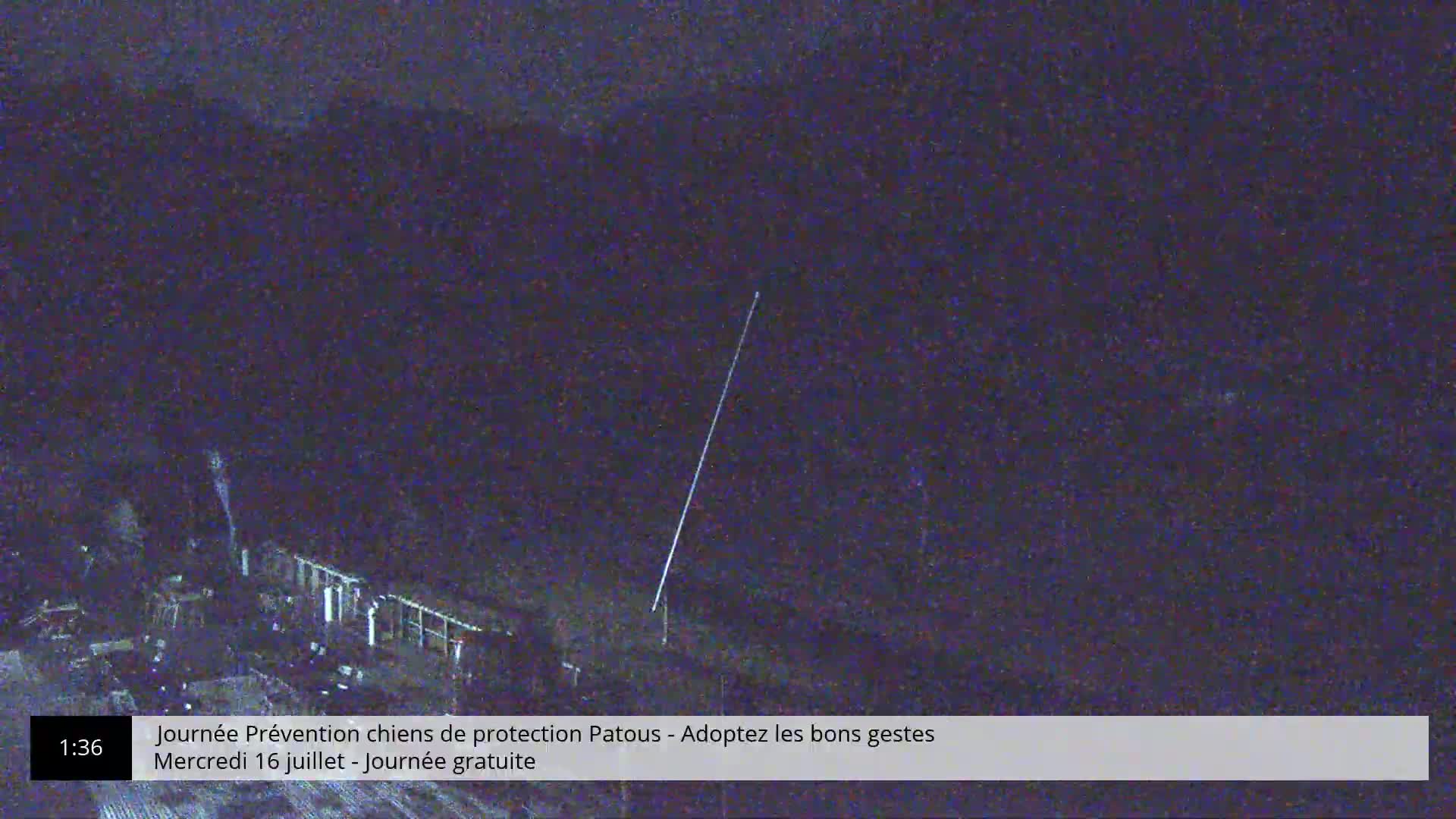 Gourette, 1100 m Espace Bezou Ski Slopes Live Cam - Eaux-Bonnes,  Pyrenees-Atlantiques, Nouvelle-Aquitaine, France 