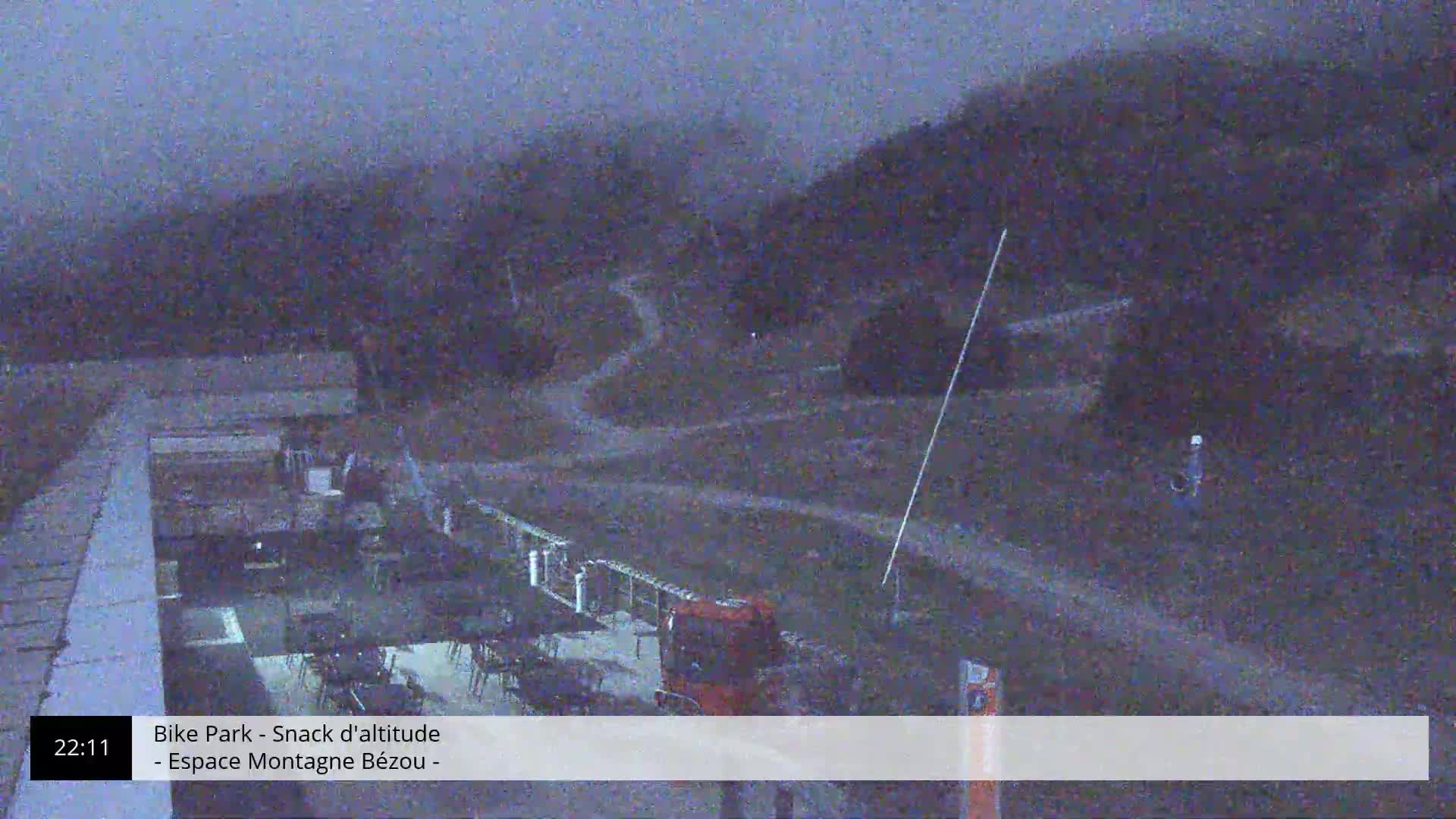 Gourette, 1100 m Espace Bezou Ski Slopes Live Cam - Eaux-Bonnes,  Pyrenees-Atlantiques, Nouvelle-Aquitaine, France 