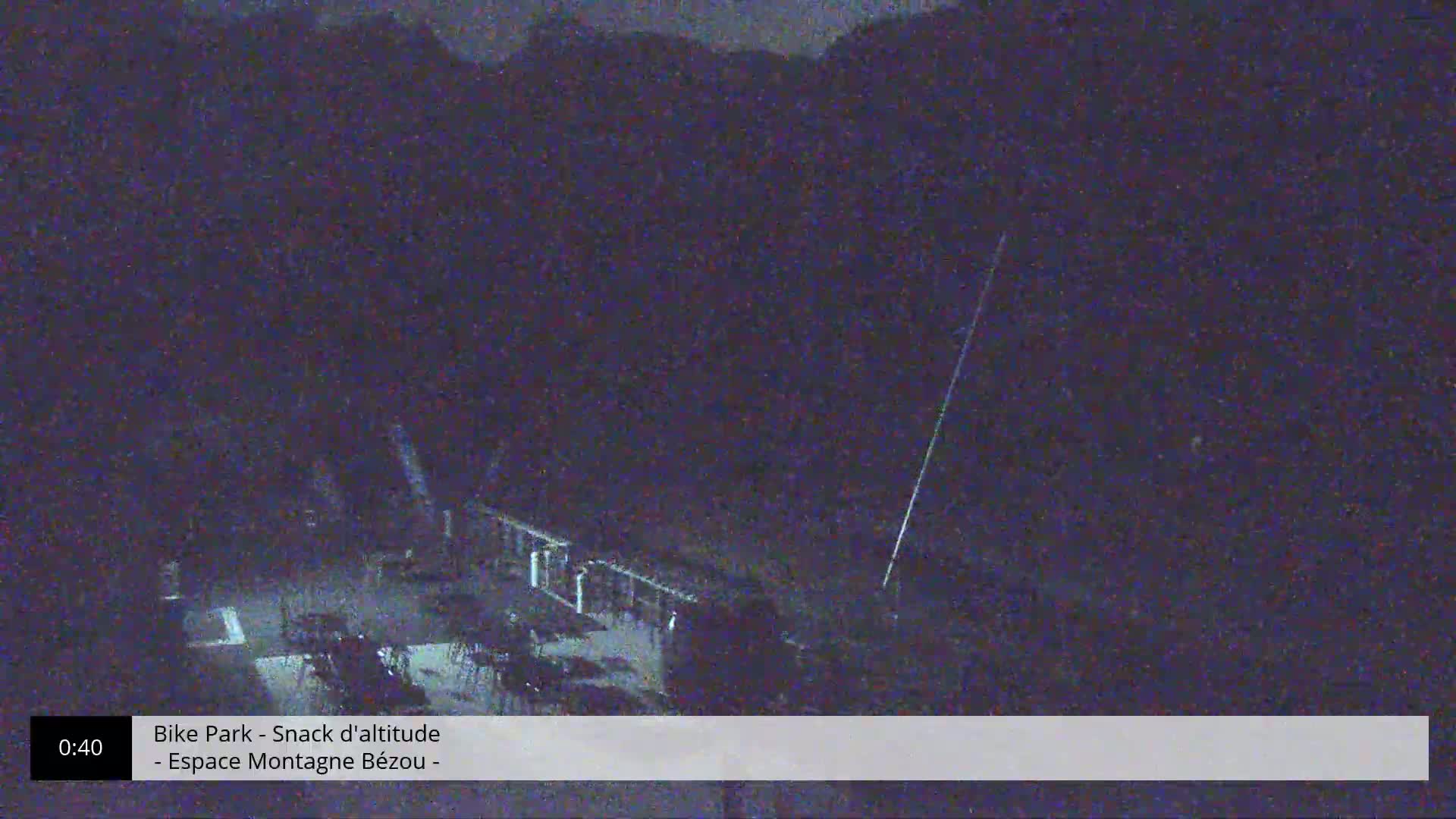 Gourette, 1100 m Espace Bezou Ski Slopes Live Cam - Eaux-Bonnes,  Pyrenees-Atlantiques, Nouvelle-Aquitaine, France 