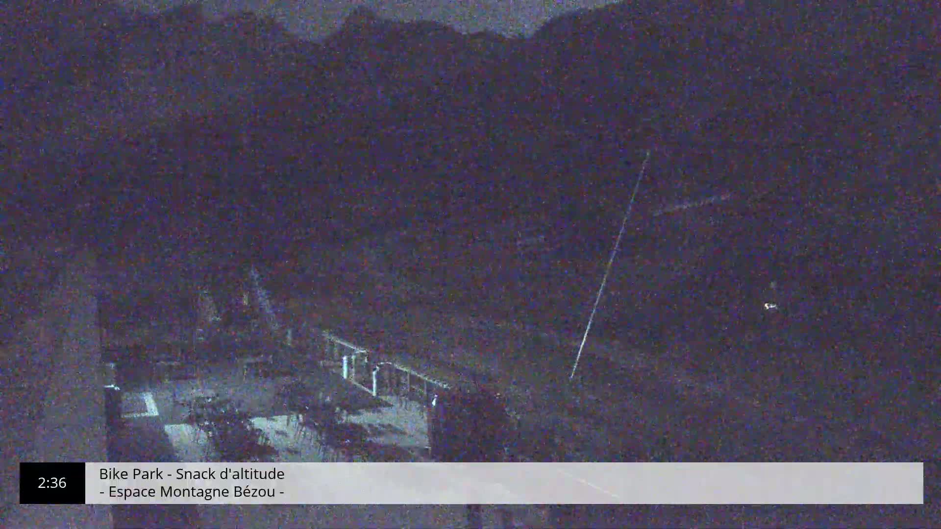 Gourette, 1100 m Espace Bezou Ski Slopes Live Cam - Eaux-Bonnes,  Pyrenees-Atlantiques, Nouvelle-Aquitaine, France 