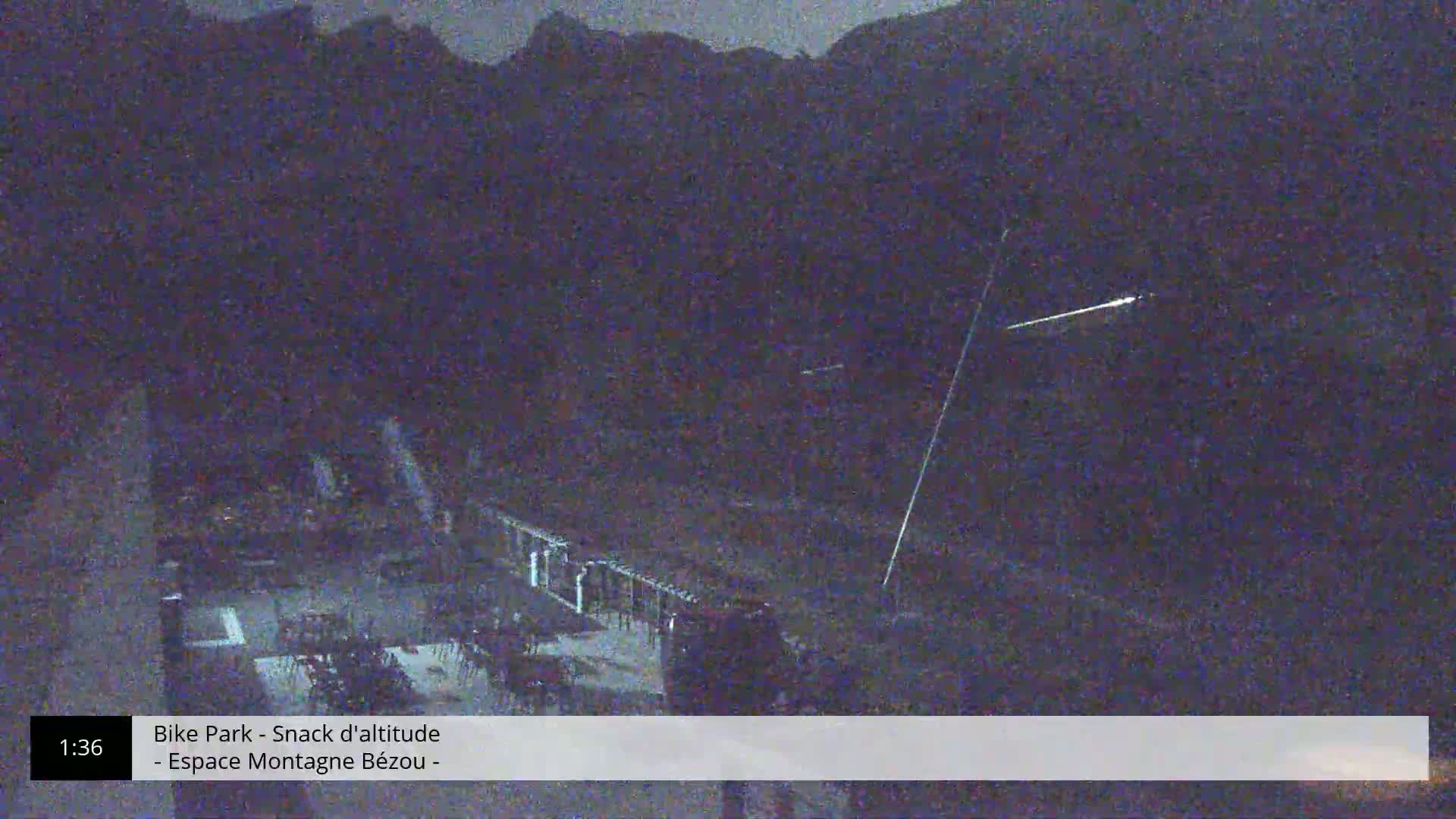Gourette, 1100 m Espace Bezou Ski Slopes Live Cam - Eaux-Bonnes,  Pyrenees-Atlantiques, Nouvelle-Aquitaine, France 