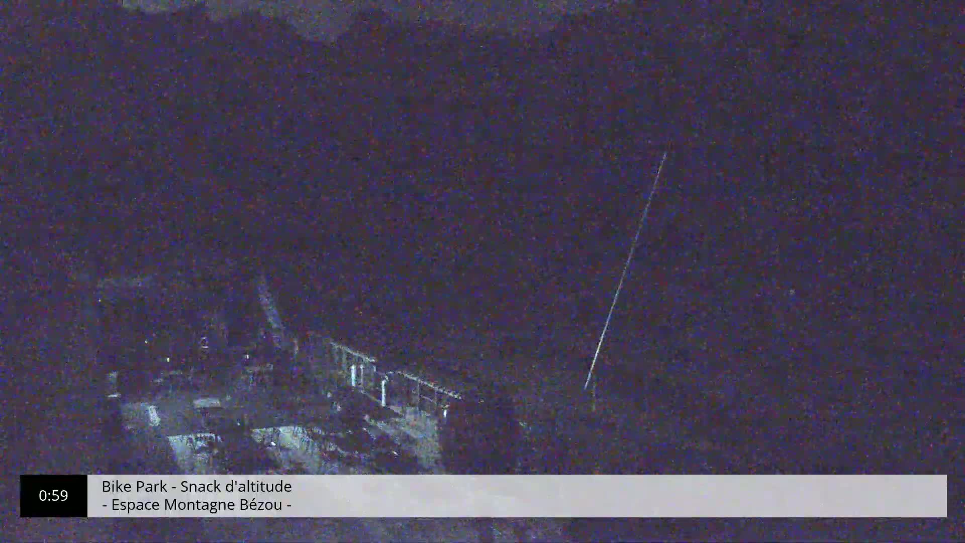 Gourette, 1100 m Espace Bezou Ski Slopes Live Cam - Eaux-Bonnes,  Pyrenees-Atlantiques, Nouvelle-Aquitaine, France 