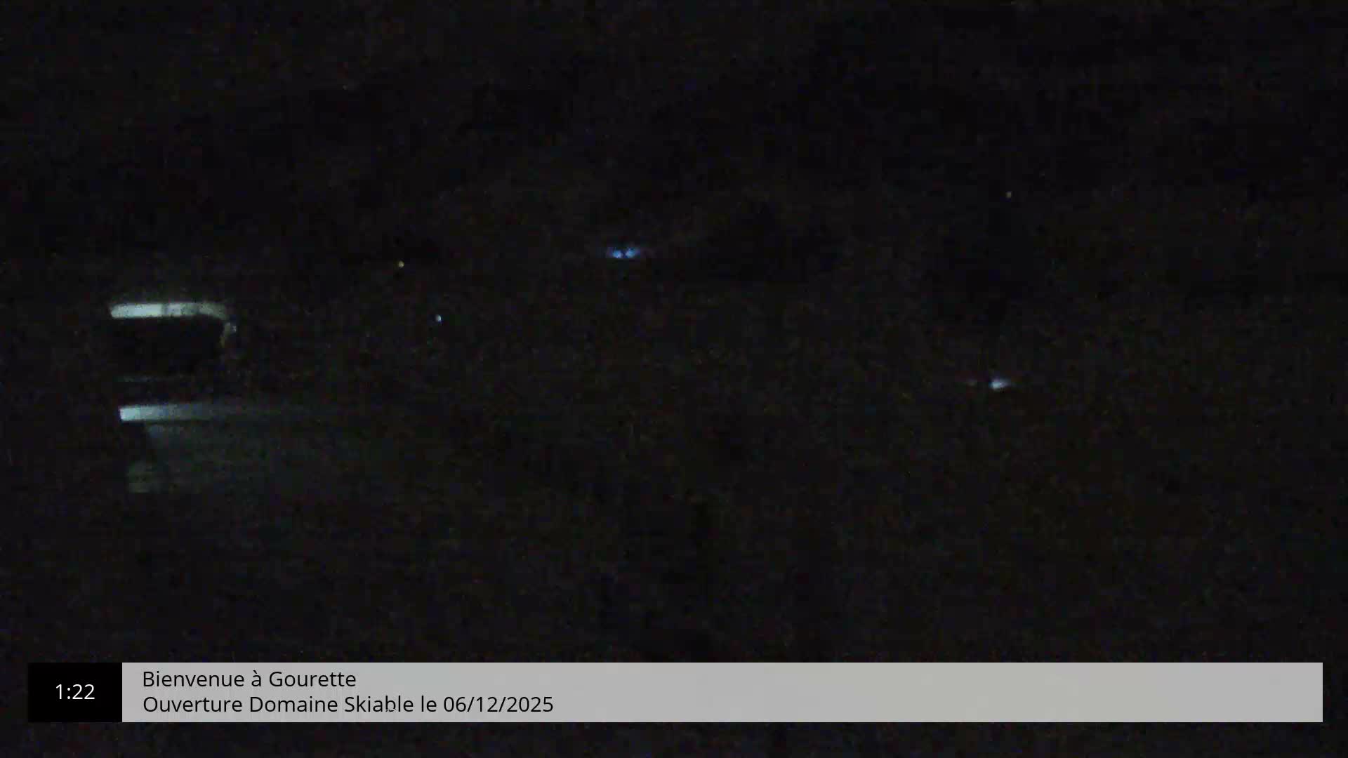 Gourette, 1100 m Espace Bezou Ski Slopes Live Cam - Eaux-Bonnes,  Pyrenees-Atlantiques, Nouvelle-Aquitaine, France 