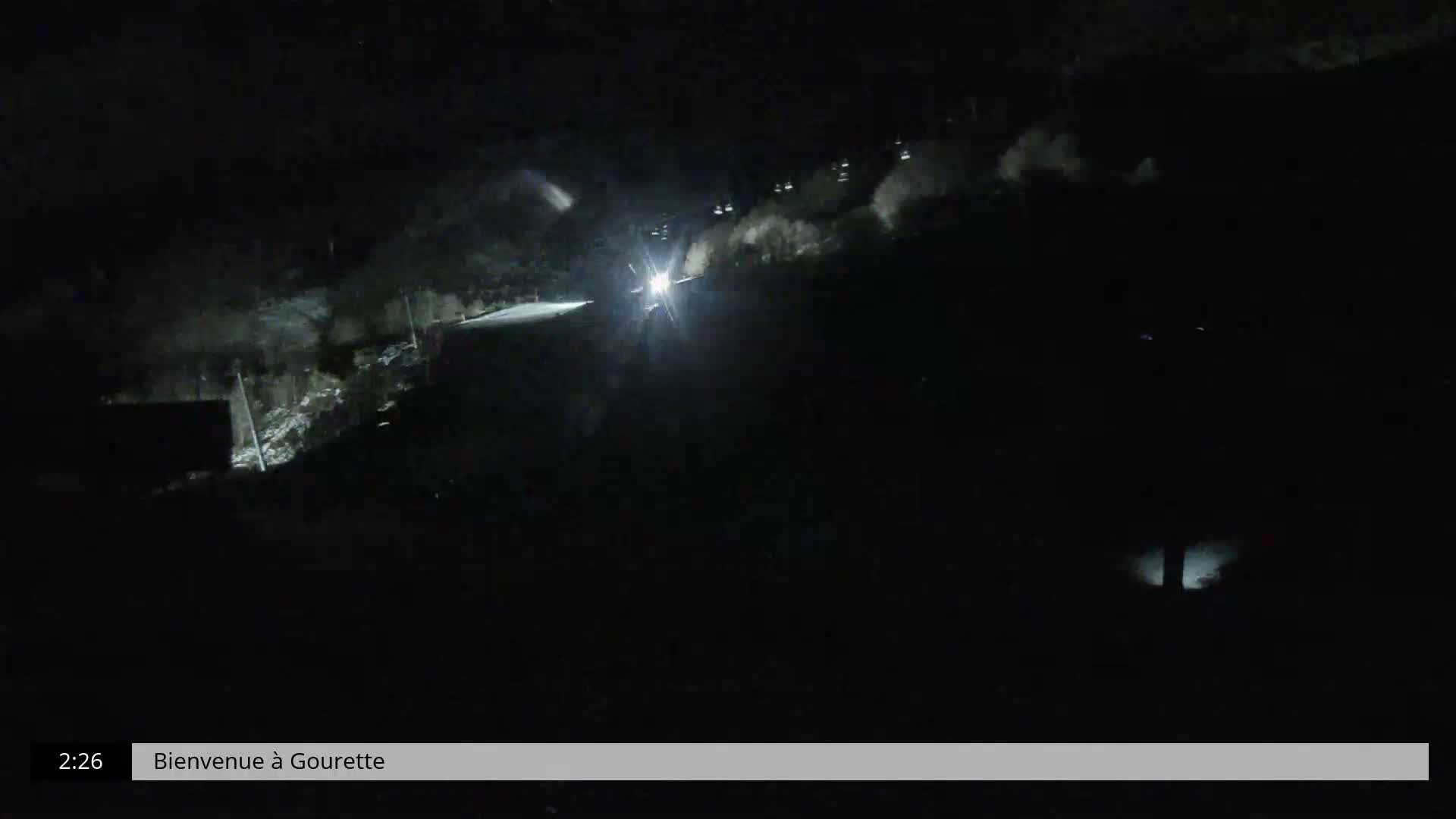 Gourette, 1100 m Espace Bezou Ski Slopes Live Cam - Eaux-Bonnes,  Pyrenees-Atlantiques, Nouvelle-Aquitaine, France 
