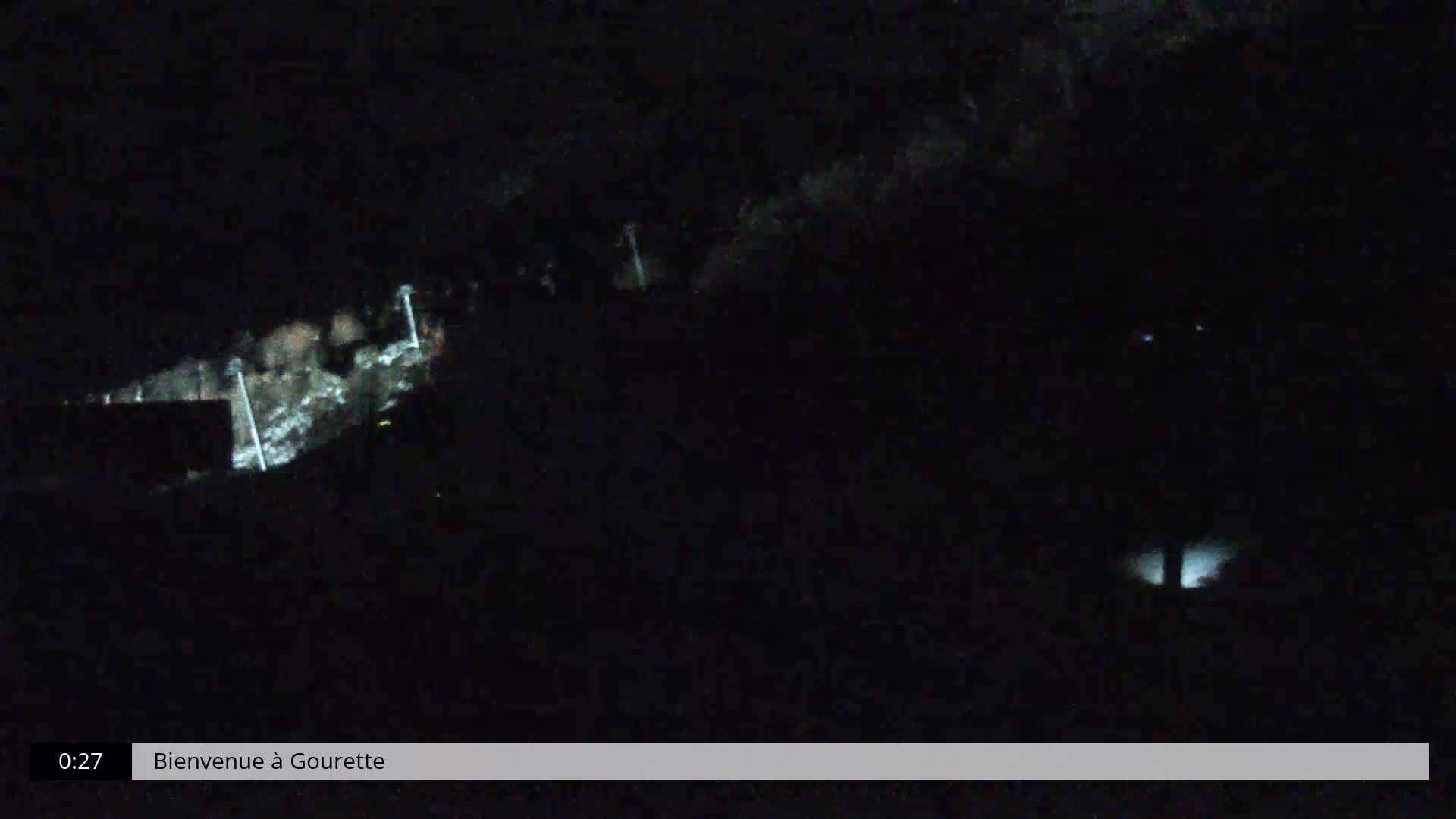 A wide view of a snow-covered mountain ski resort reveals numerous ski lifts, snow-laden trees, and pristine slopes under an overcast winter sky.