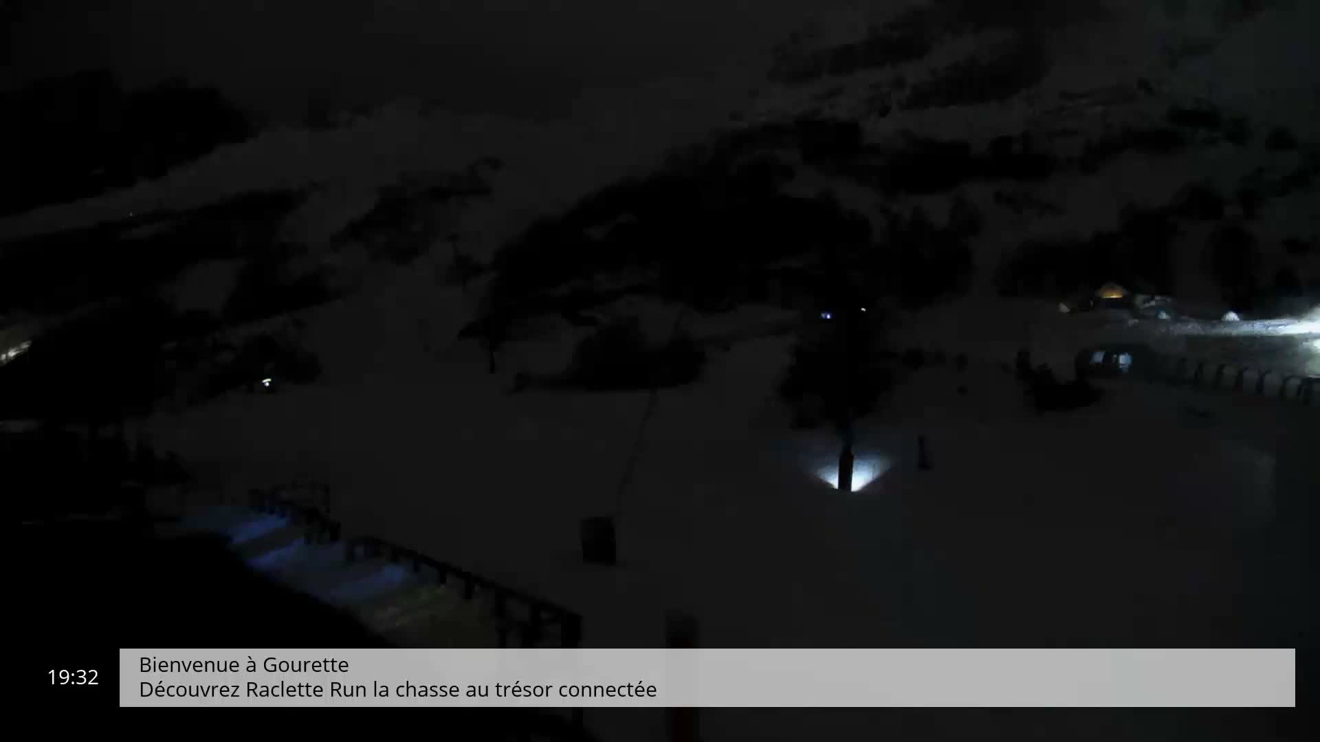 Gourette, 1100 m Espace Bezou Ski Slopes Live Cam - Eaux-Bonnes,  Pyrenees-Atlantiques, Nouvelle-Aquitaine, France 
