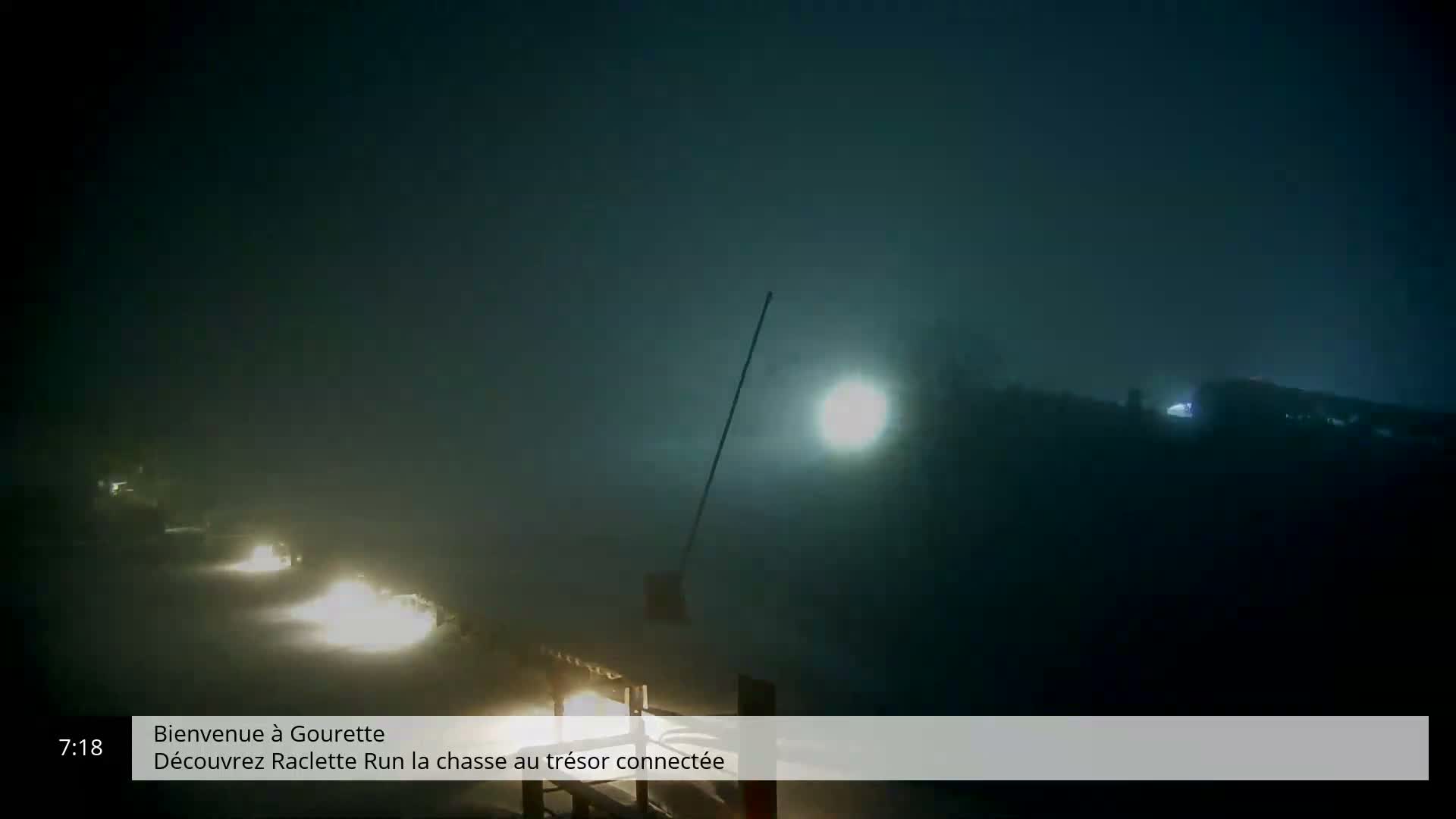 Gourette, 1100 m Espace Bezou Ski Slopes Live Cam - Eaux-Bonnes,  Pyrenees-Atlantiques, Nouvelle-Aquitaine, France 