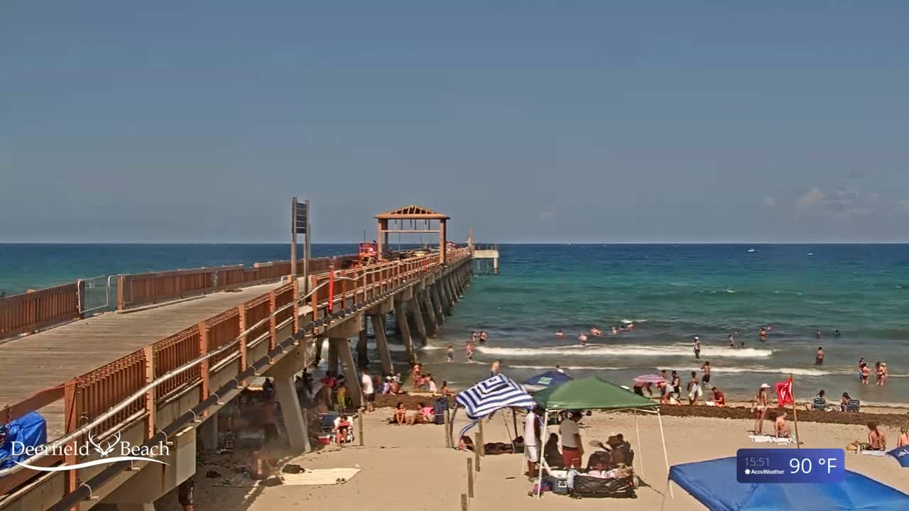 Deerfield Beach Coast Live Cam - Deerfield Beach, Broward, Florida, USA