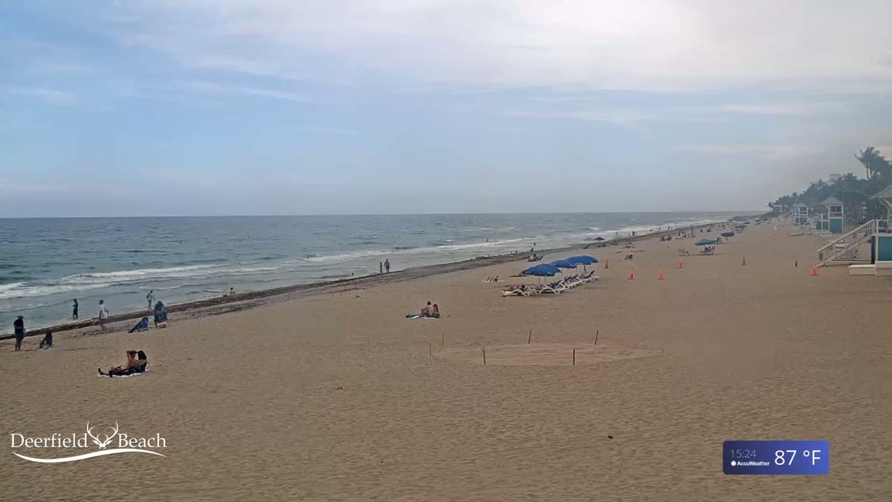Deerfield Beach Coast Live Cam - Deerfield Beach, Broward, Florida, USA
