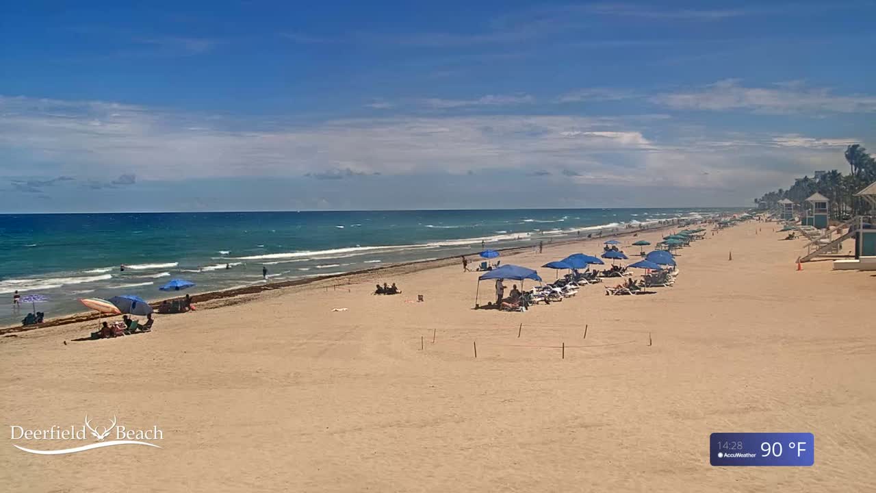 Deerfield Beach Coast Live Cam - Deerfield Beach, Broward, Florida, USA