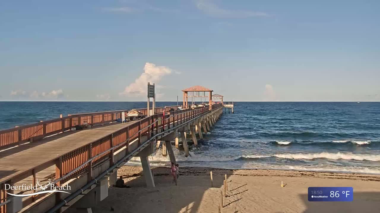 Deerfield Beach Coast Live Cam - Deerfield Beach, Broward, Florida, USA