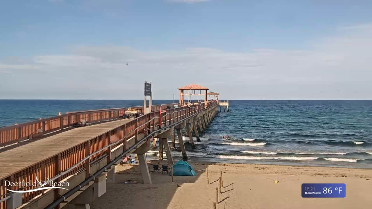 Deerfield Beach Coast Live Cam - Deerfield Beach, Broward, Florida, USA