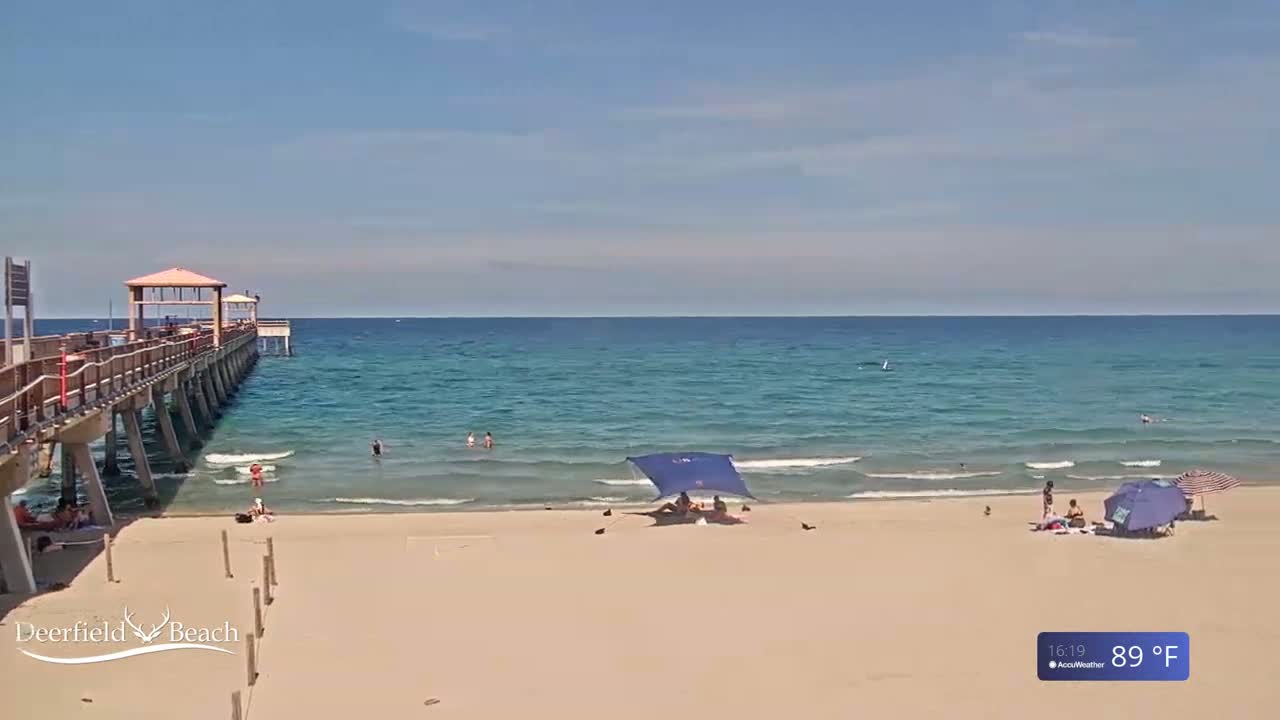 Deerfield Beach Coast Live Cam - Deerfield Beach, Broward, Florida, USA