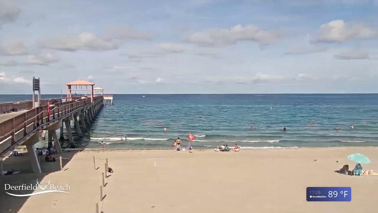Deerfield Beach Coast Live Cam - Deerfield Beach, Broward, Florida, USA