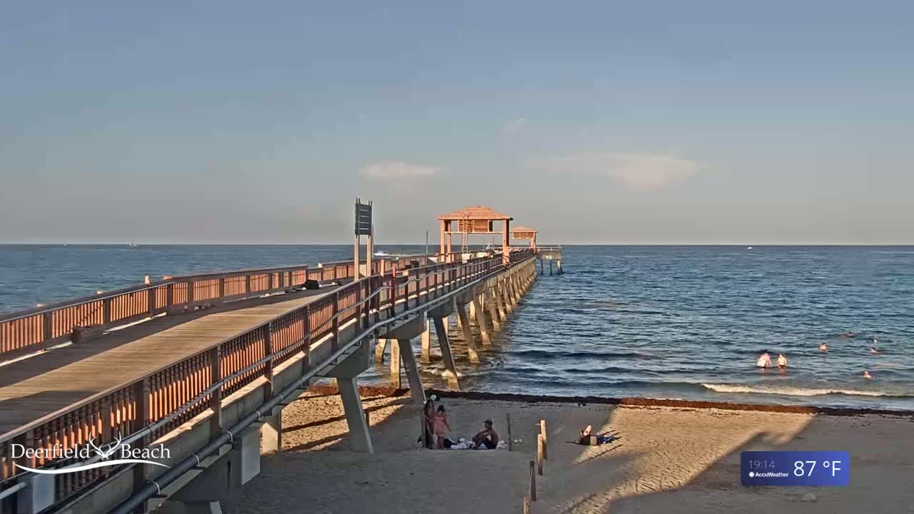 Deerfield Beach Coast Live Cam - Deerfield Beach, Broward, Florida, USA