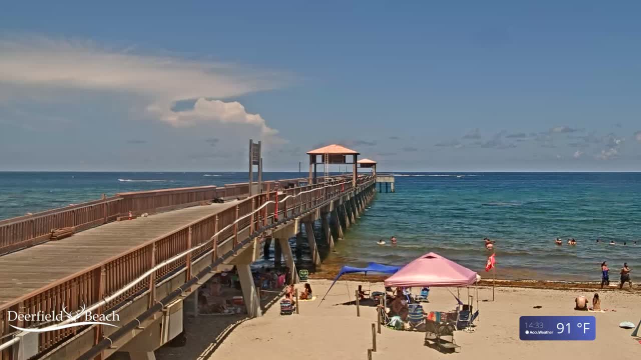 Deerfield Beach Coast Live Cam - Deerfield Beach, Broward, Florida, USA