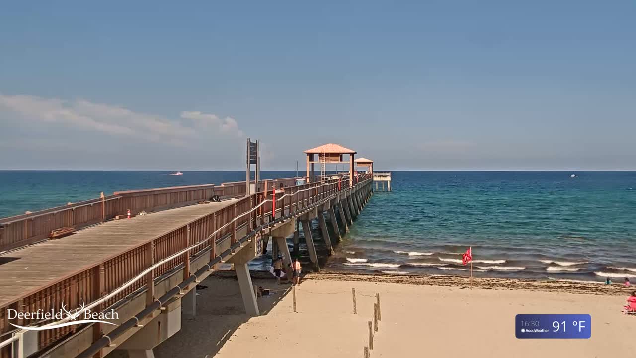 Deerfield Beach Coast Live Cam - Deerfield Beach, Broward, Florida, USA