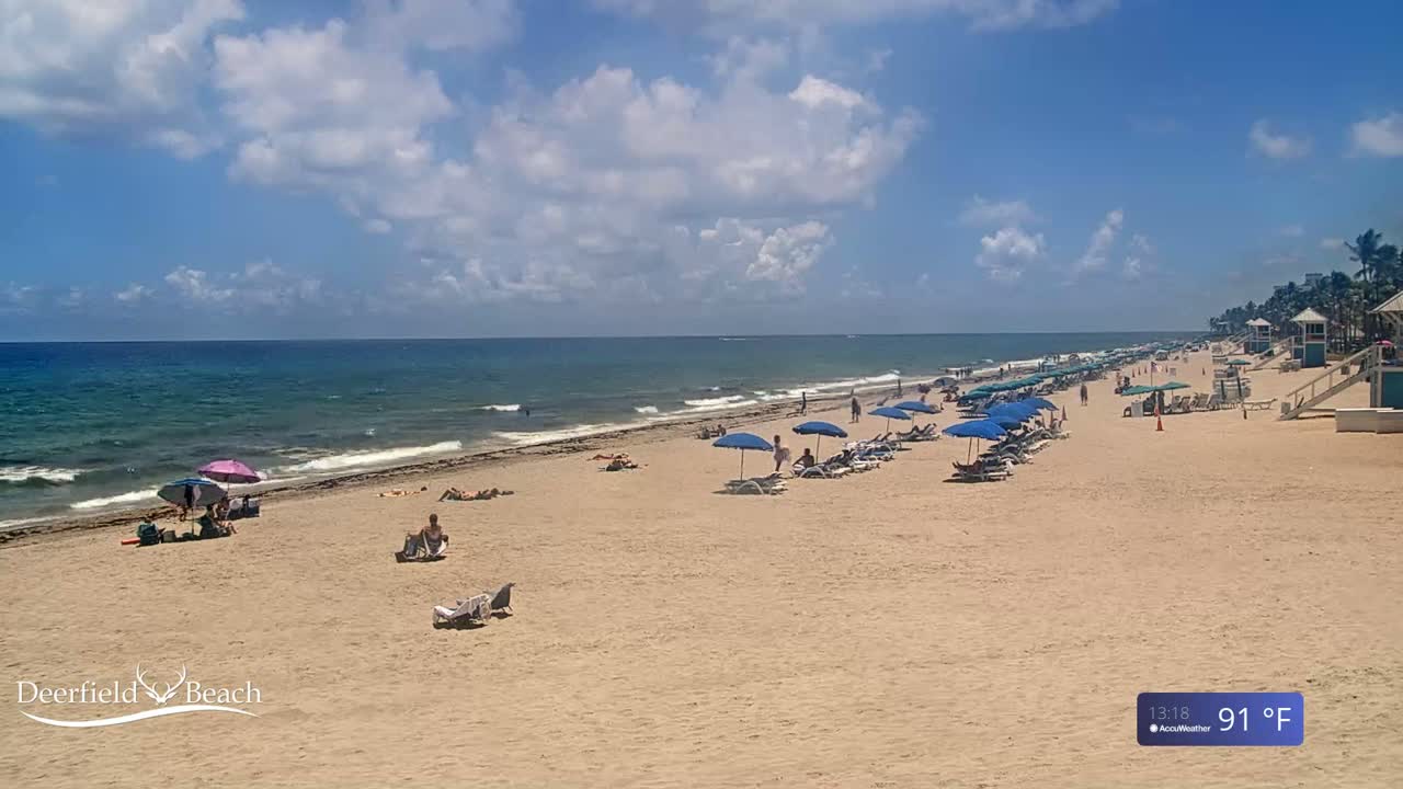 Deerfield Beach Coast Live Cam - Deerfield Beach, Broward, Florida, USA