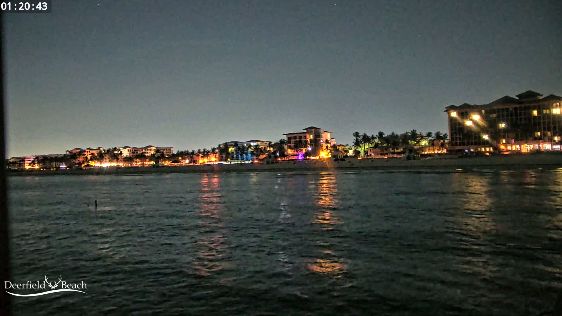 Deerfield Beach City Fishing Pier Live Cam - Deerfield Beach, Broward, Florida, USA