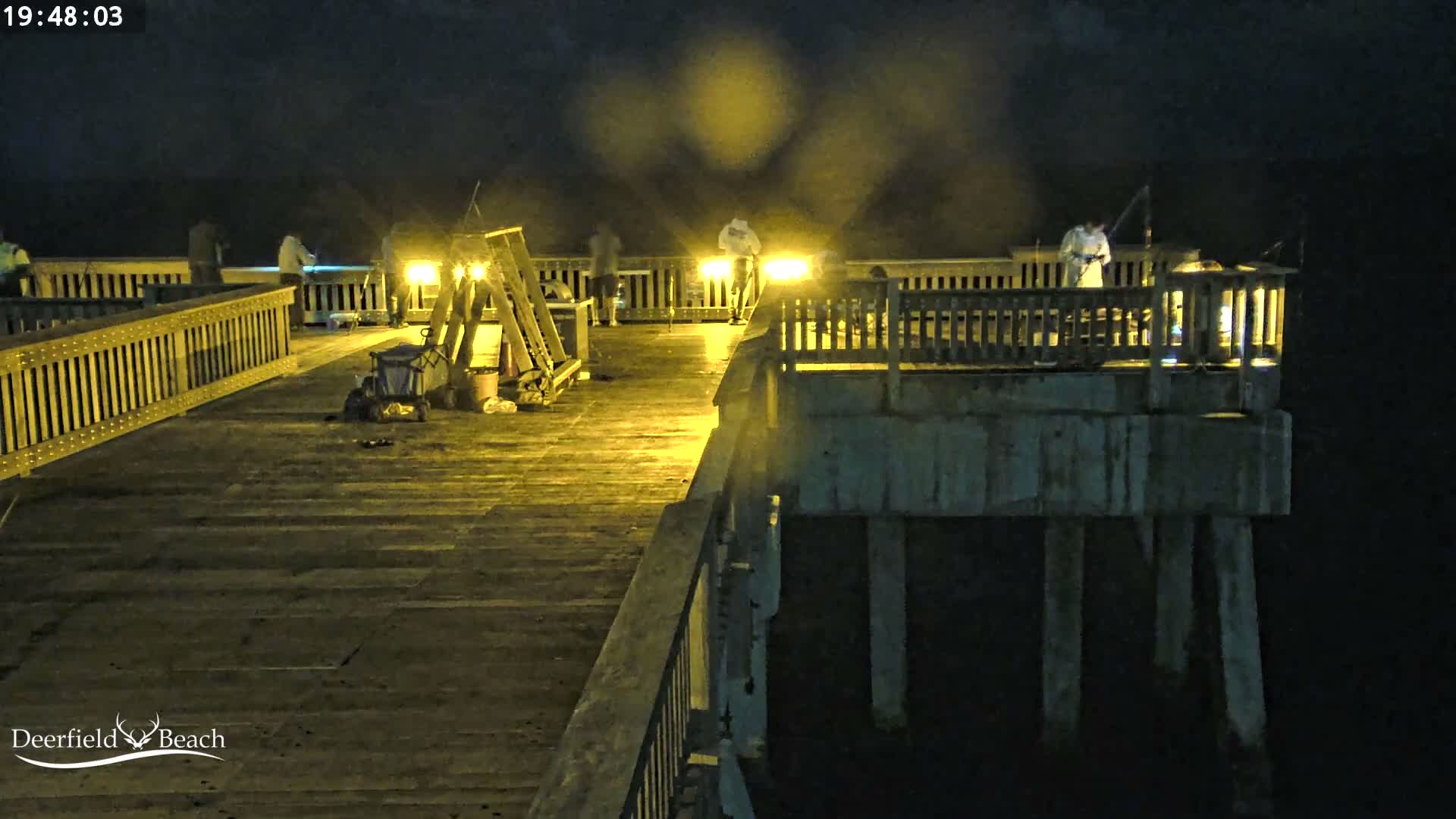 Deerfield Beach City Fishing Pier Live Cam - Deerfield Beach, Broward, Florida, USA
