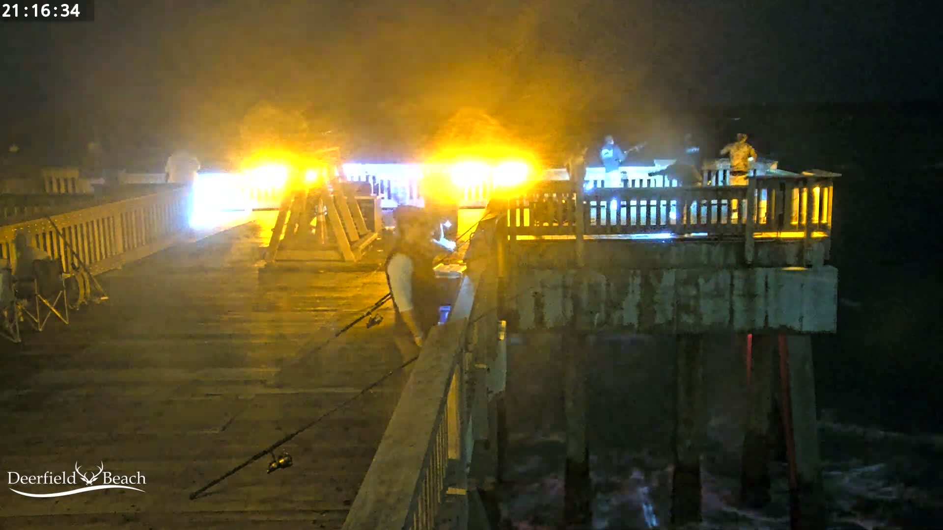 Deerfield Beach City Fishing Pier Live Cam - Deerfield Beach, Broward, Florida, USA