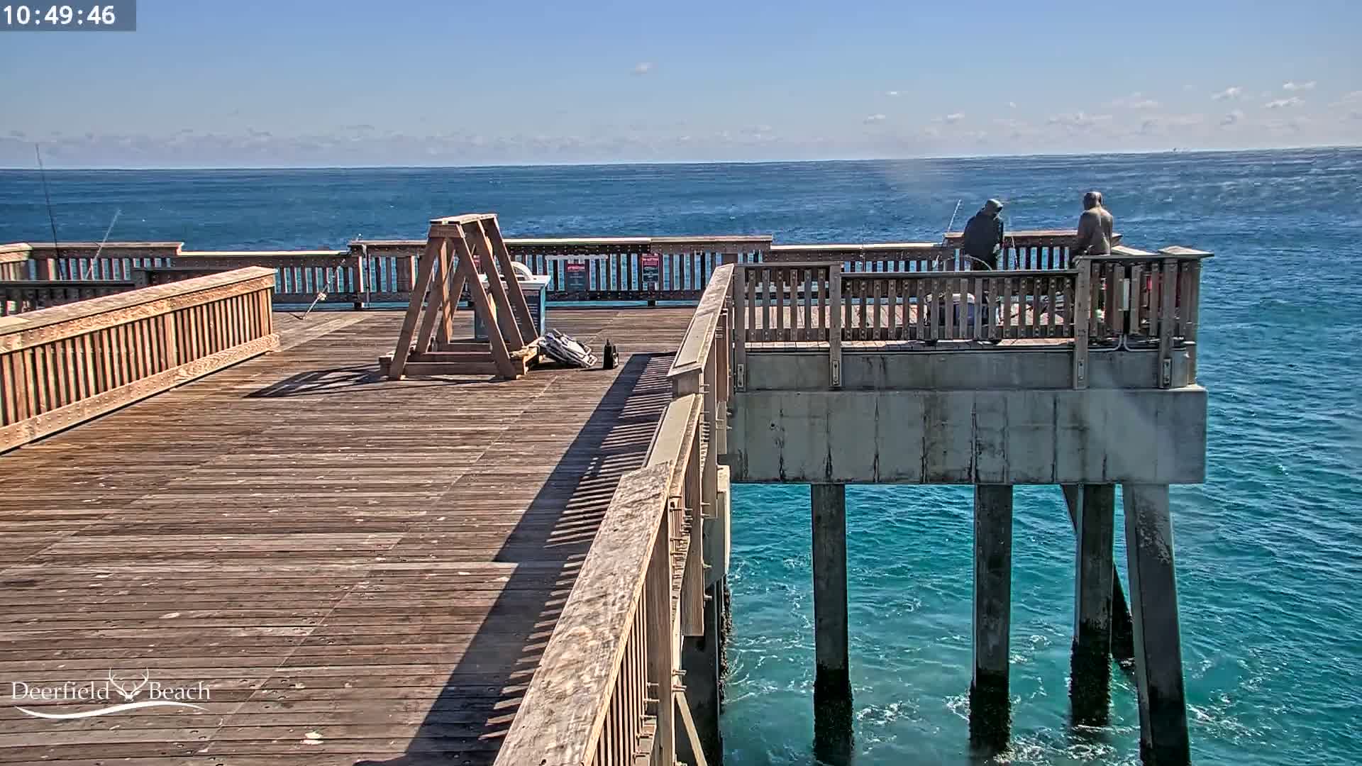 Deerfield Beach City Fishing Pier Live Cam - Deerfield Beach, Broward, Florida, USA