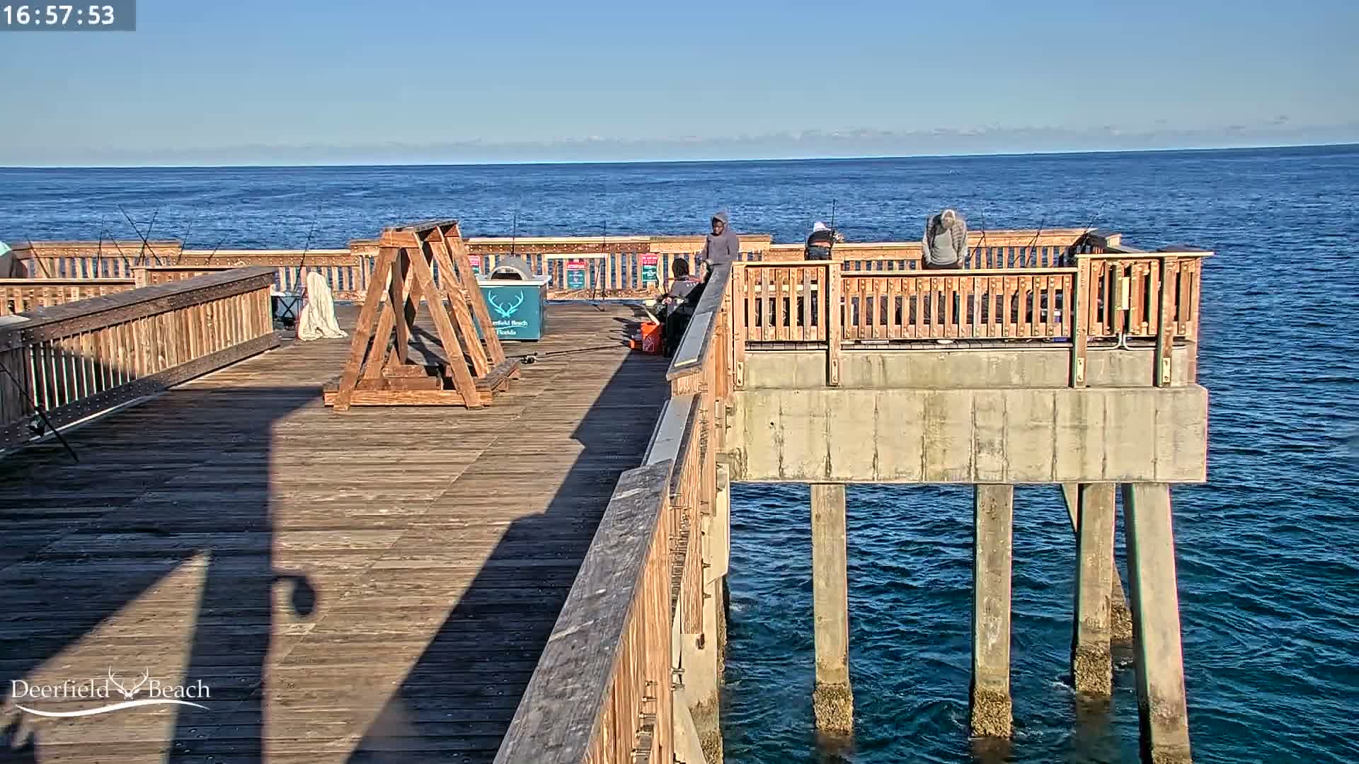 Deerfield Beach City Fishing Pier Live Cam - Deerfield Beach, Broward, Florida, USA