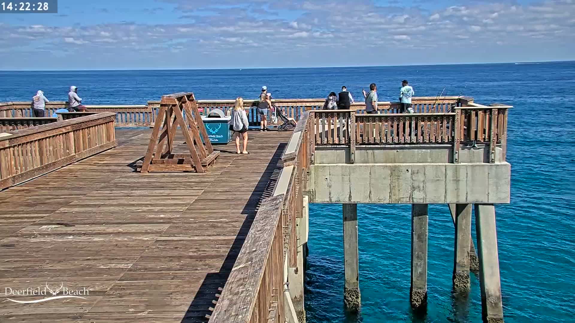 Deerfield Beach City Fishing Pier Live Cam - Deerfield Beach, Broward, Florida, USA