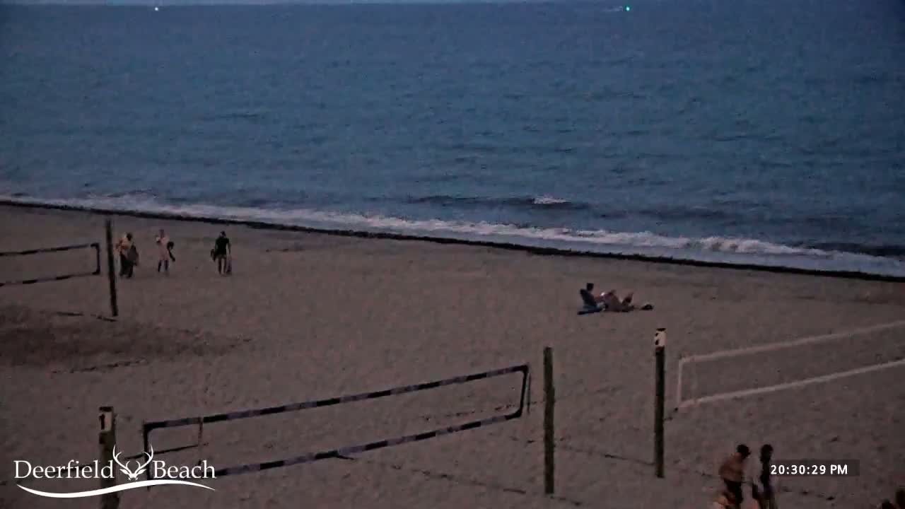 Deerfield Beach Coast Surf & Atlantic View Live Cam - Deerfield Beach, Broward, Florida, USA