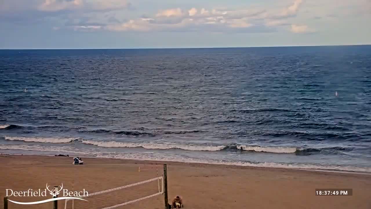 Deerfield Beach Coast Surf & Atlantic View Live Cam - Deerfield Beach, Broward, Florida, USA