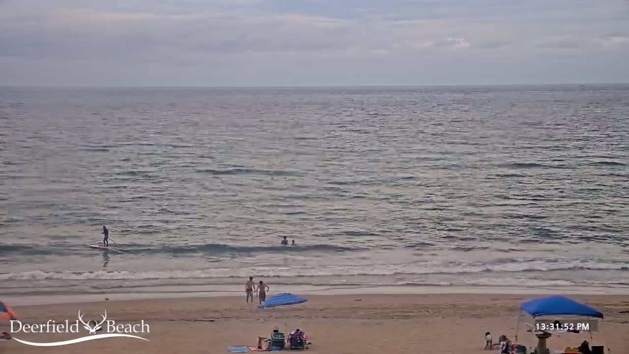 Deerfield Beach Coast Surf & Atlantic View Live Cam - Deerfield Beach, Broward, Florida, USA