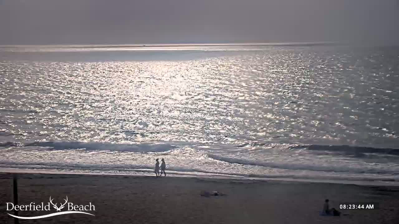 Deerfield Beach Coast Surf & Atlantic View Live Cam - Deerfield Beach, Broward, Florida, USA