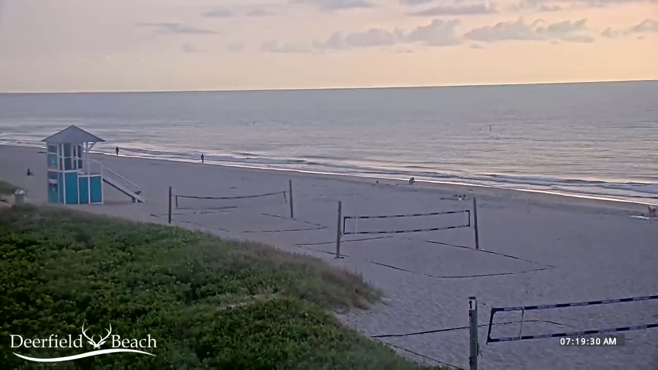 Deerfield Beach Coast Surf & Atlantic View Live Cam - Deerfield Beach, Broward, Florida, USA