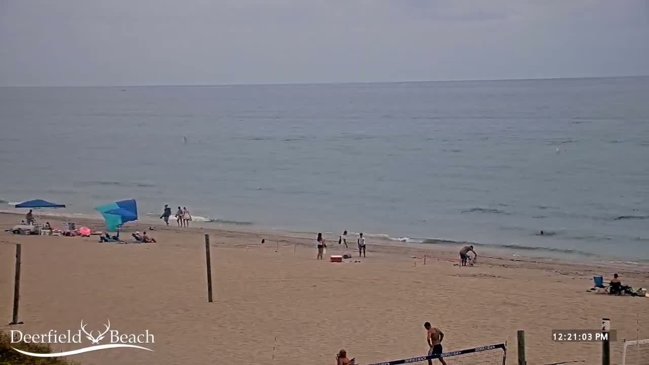 Deerfield Beach Coast Surf & Atlantic View Live Cam - Deerfield Beach, Broward, Florida, USA