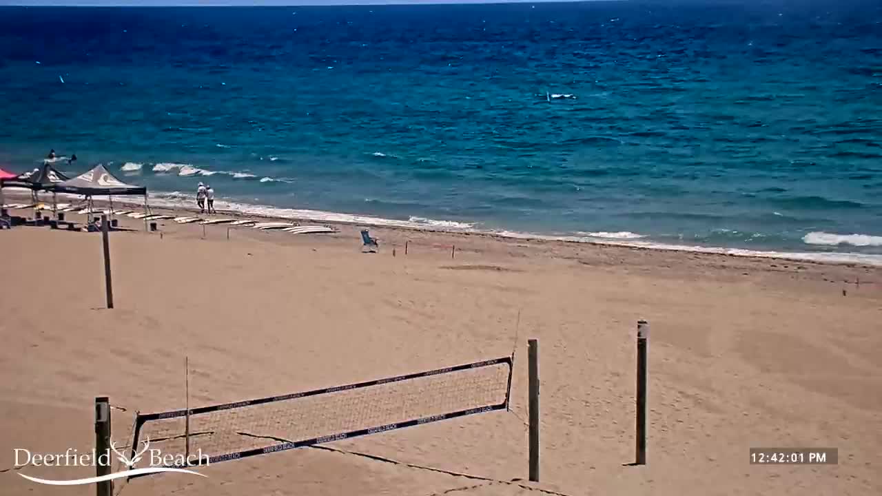 Deerfield Beach Coast Surf & Atlantic View Live Cam - Deerfield Beach, Broward, Florida, USA