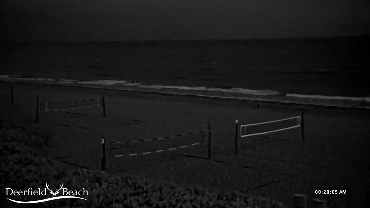 Deerfield Beach Coast Surf & Atlantic View Live Cam - Deerfield Beach, Broward, Florida, USA