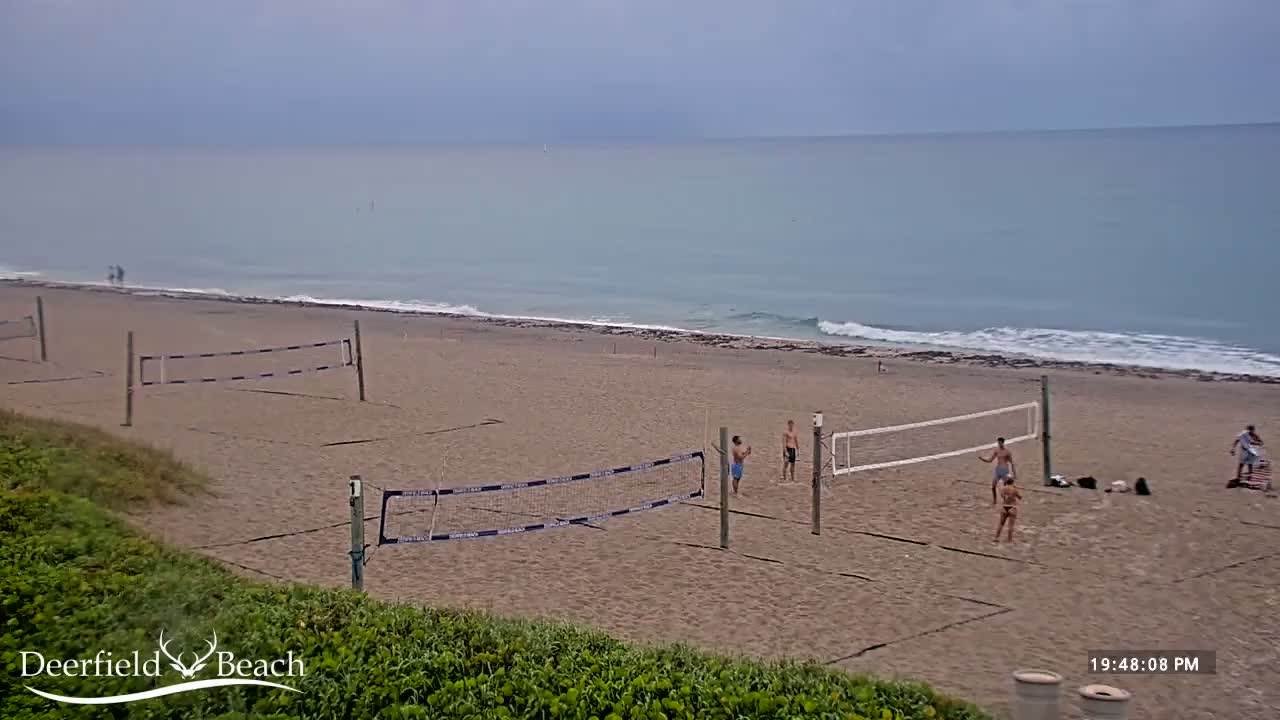 Deerfield Beach Coast Surf & Atlantic View Live Cam - Deerfield Beach, Broward, Florida, USA