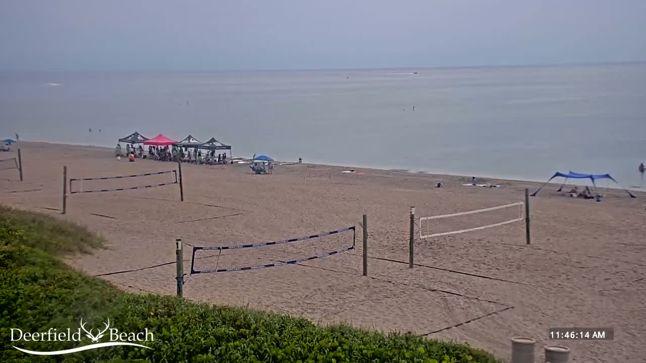 Deerfield Beach Coast Surf & Atlantic View Live Cam - Deerfield Beach, Broward, Florida, USA