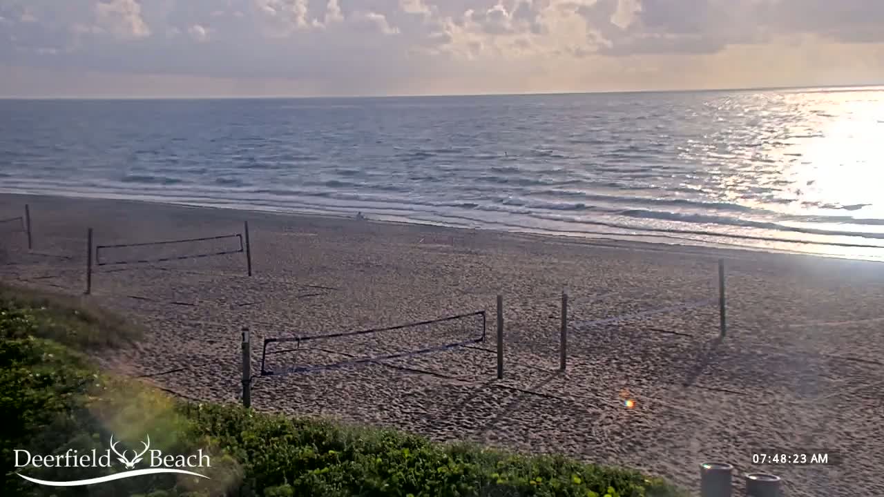 Deerfield Beach Coast Surf & Atlantic View Live Cam - Deerfield Beach, Broward, Florida, USA