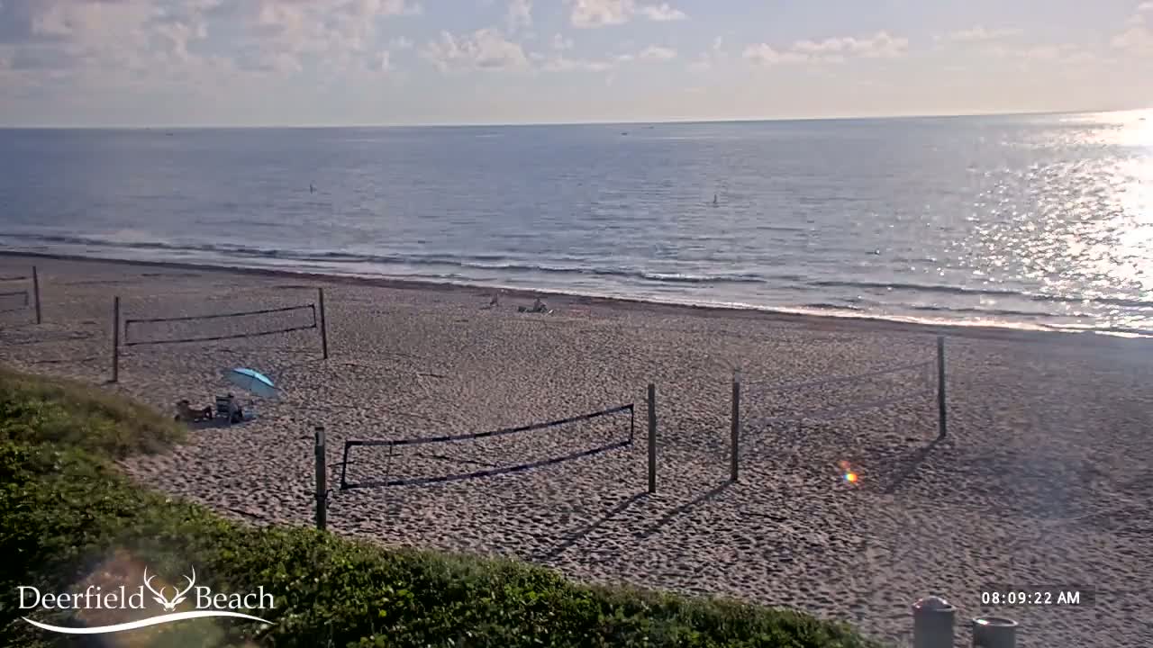 Deerfield Beach Coast Surf & Atlantic View Live Cam - Deerfield Beach, Broward, Florida, USA