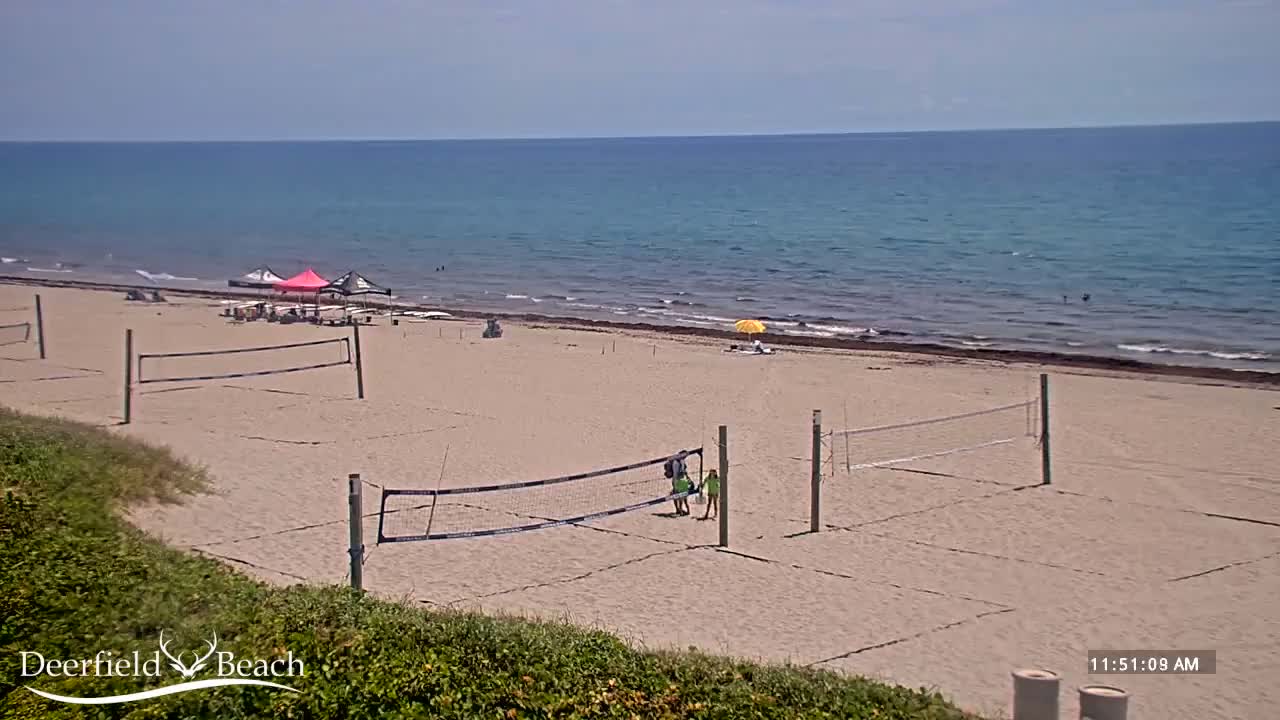 Deerfield Beach Coast Surf & Atlantic View Live Cam - Deerfield Beach, Broward, Florida, USA