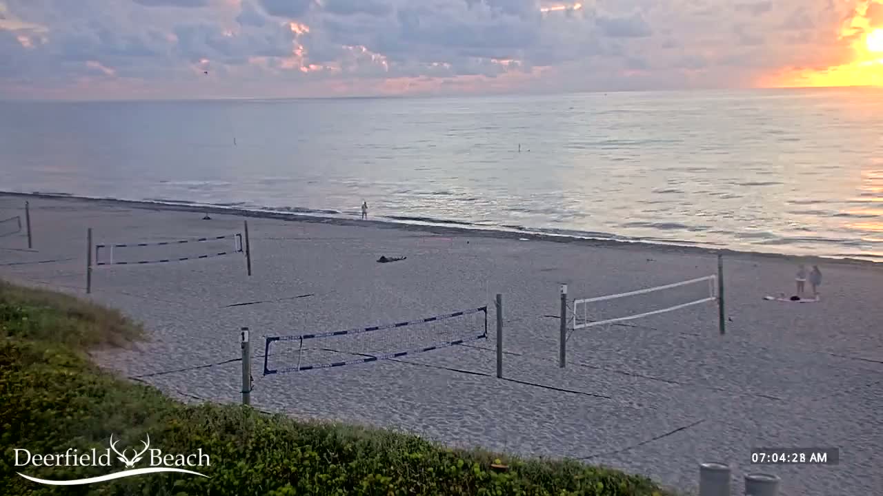 Deerfield Beach Coast Surf & Atlantic View Live Cam - Deerfield Beach, Broward, Florida, USA