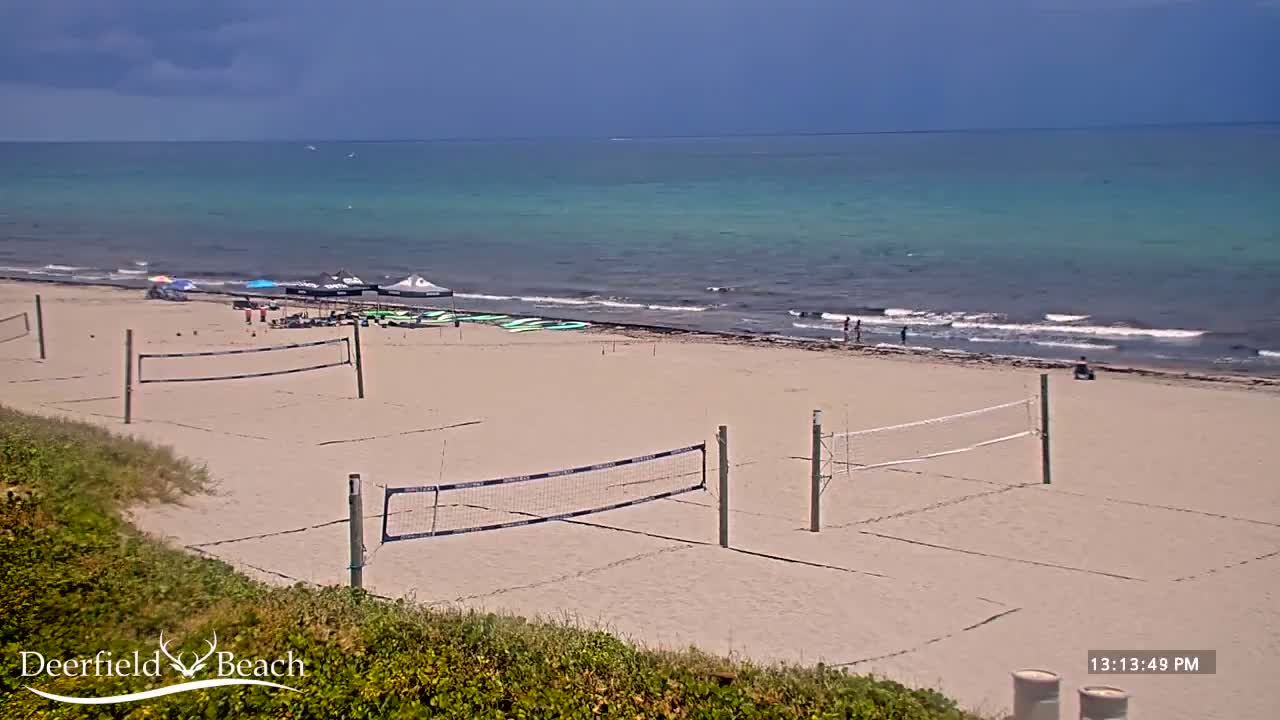 Deerfield Beach Coast Surf & Atlantic View Live Cam - Deerfield Beach, Broward, Florida, USA