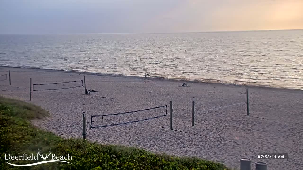 Deerfield Beach Coast Surf & Atlantic View Live Cam - Deerfield Beach, Broward, Florida, USA